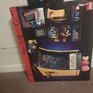 Lego Pac-Man Arcade Building Set - Black, Yellow, Red